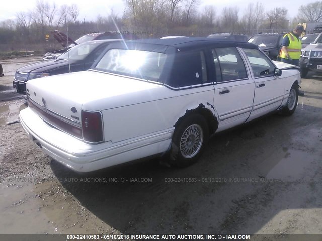 1LNLM81WXRY751703 - 1994 LINCOLN TOWN CAR EXECUTIVE WHITE photo 4