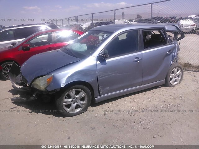 2T1KR32E14C191206 - 2004 TOYOTA COROLLA MATRIX XR GRAY photo 2