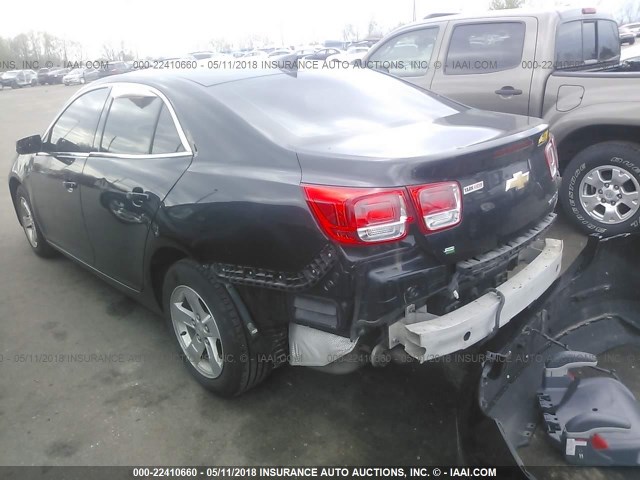 1G11C5SL3FF147458 - 2015 CHEVROLET MALIBU 1LT BLACK photo 3
