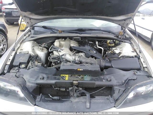 1LNHM86S24Y634282 - 2004 LINCOLN LS 金色 照片 10