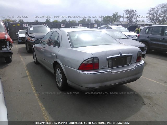 1LNHM86S24Y634282 - 2004 LINCOLN LS 金色 照片 3