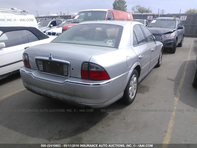 1LNHM86S24Y634282 - 2004 LINCOLN LS 金色 照片 4