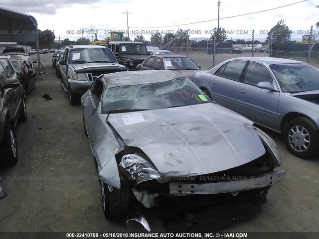 JN1AZ34D34M102323 - 2004 NISSAN 350Z COUPE GRAY photo 6