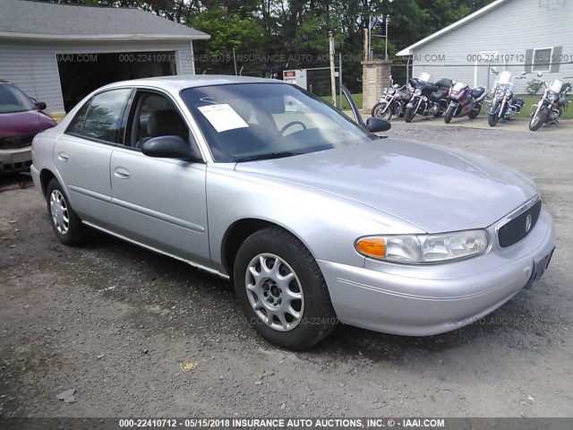 2G4WS52J841227465 - 2004 BUICK CENTURY CUSTOM SILVER photo 1