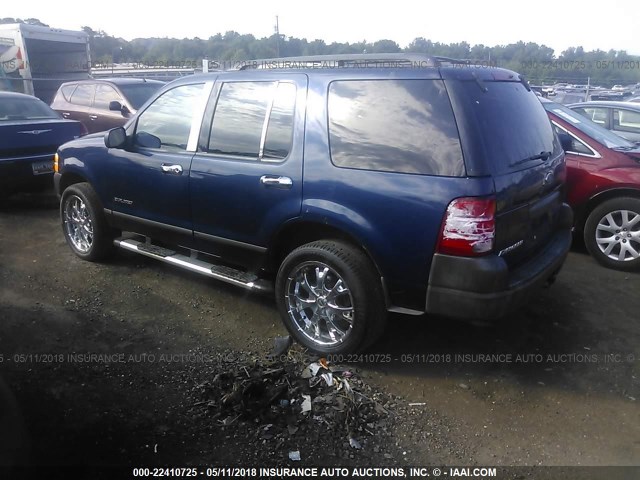 1FMZU62K14UB50982 - 2004 FORD EXPLORER XLS/XLS SPORT BLUE photo 3