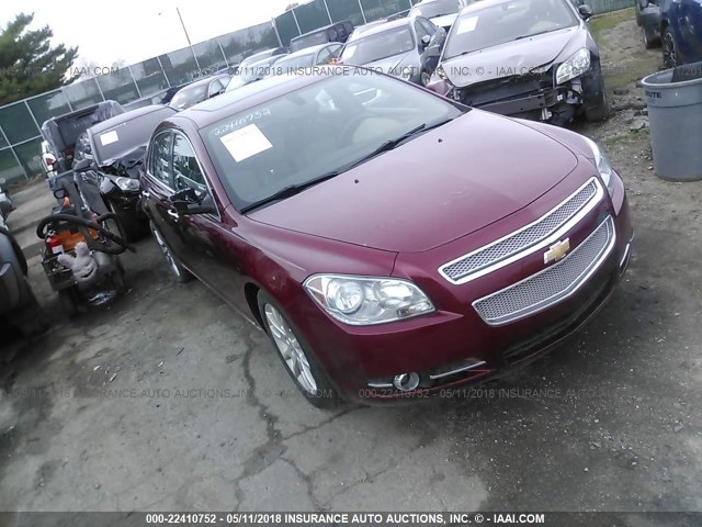 1G1ZE5E72AF131028 - 2010 CHEVROLET MALIBU LTZ 栗色 照片 1