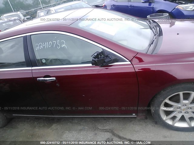 1G1ZE5E72AF131028 - 2010 CHEVROLET MALIBU LTZ 栗色 照片 6