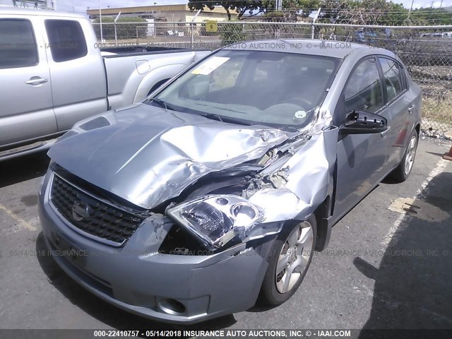 3N1AB61E39L670110 - 2009 NISSAN SENTRA 2.0/2.0S/2.0SL GRAY photo 2