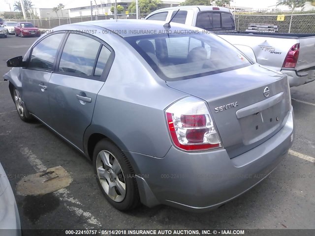 3N1AB61E39L670110 - 2009 NISSAN SENTRA 2.0/2.0S/2.0SL GRAY photo 3