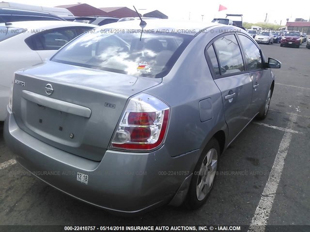 3N1AB61E39L670110 - 2009 NISSAN SENTRA 2.0/2.0S/2.0SL GRAY photo 4