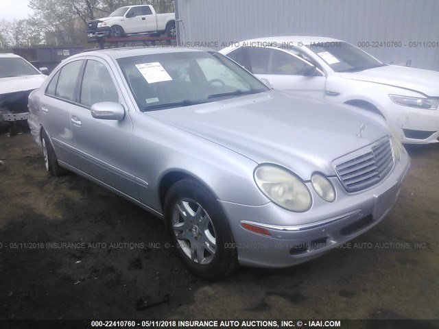 WDBUF65J03A128966 - 2003 MERCEDES-BENZ E 320 SILVER photo 1