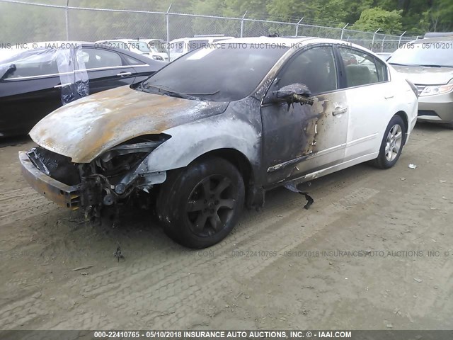 1N4CL21E98C233112 - 2008 NISSAN ALTIMA HYBRID WHITE photo 2