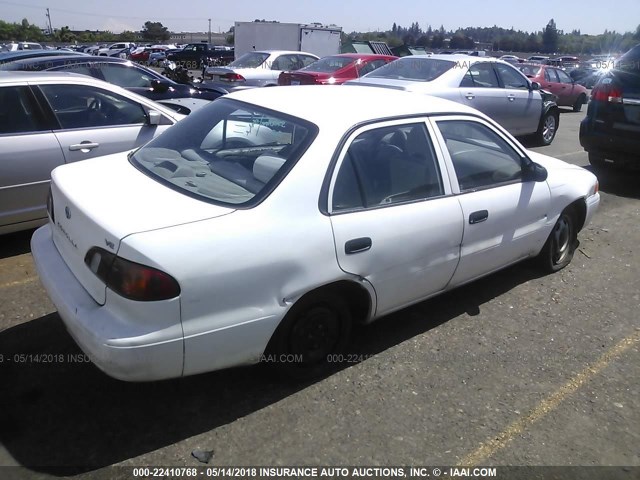 1NXBR12E9YZ349204 - 2000 TOYOTA COROLLA VE/CE/LE 白色 照片 4