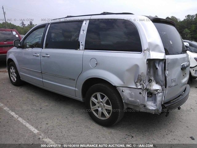 2A8HR54179R626407 - 2009 CHRYSLER TOWN & COUNTRY TOURING SILVER photo 3