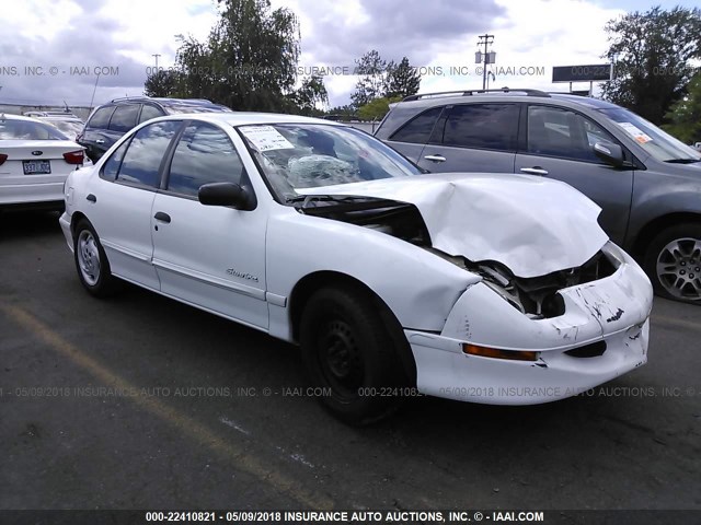 1G2JB52T6W7503815 - 1998 PONTIAC SUNFIRE SE WHITE photo 1