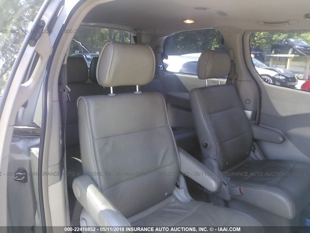 5N1BV28U64N332901 - 2004 NISSAN QUEST S/SE/SL SILVER photo 8