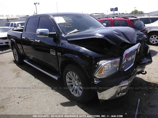 1C6RR6WT1DS707658 - 2013 RAM 1500 LONGHORN BLACK photo 1