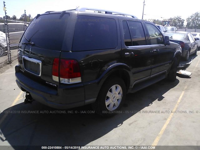 5LMEU88H45ZJ29678 - 2005 LINCOLN AVIATOR BROWN photo 4