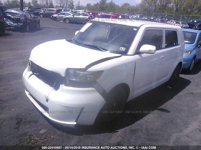 JTLKE50EX91088120 - 2009 TOYOTA SCION XB თეთრი ფოტო 2