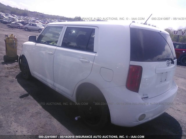 JTLKE50EX91088120 - 2009 TOYOTA SCION XB თეთრი ფოტო 3