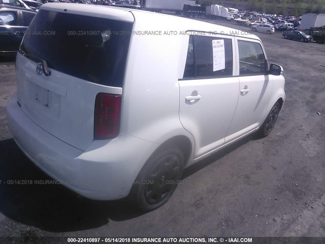 JTLKE50EX91088120 - 2009 TOYOTA SCION XB თეთრი ფოტო 4