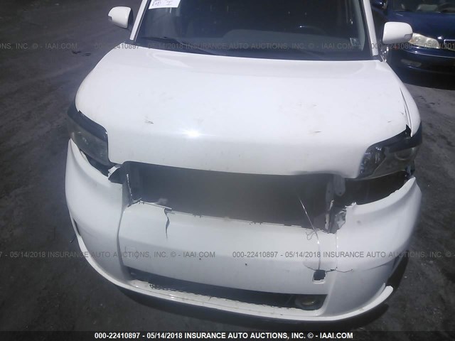 JTLKE50EX91088120 - 2009 TOYOTA SCION XB თეთრი ფოტო 6
