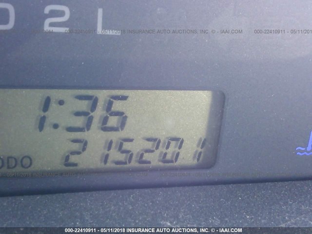 JTLKT324040135099 - 2004 TOYOTA SCION XB BLUE photo 7