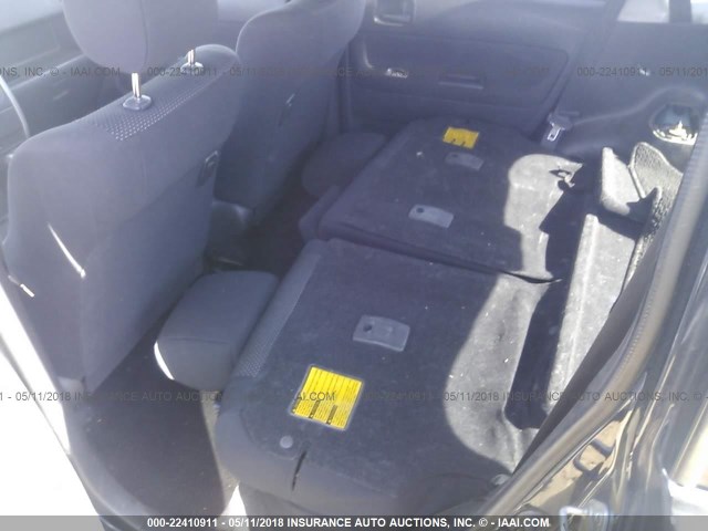 JTLKT324040135099 - 2004 TOYOTA SCION XB BLUE photo 8