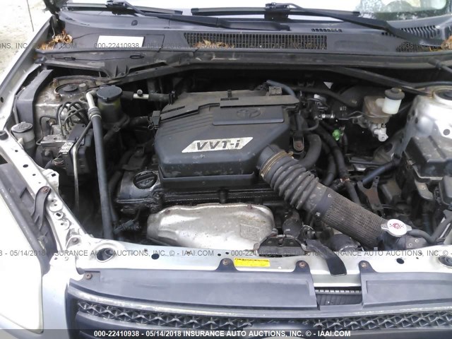 JTEGD20V740023464 - 2004 TOYOTA RAV4 银色 照片 10