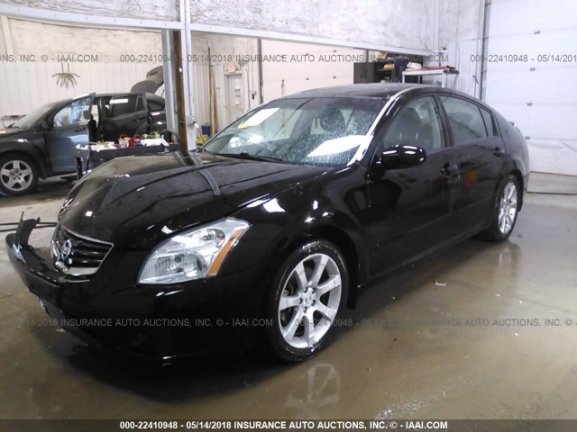 1N4BA41E98C804434 - 2008 NISSAN MAXIMA SE/SL BLACK photo 2