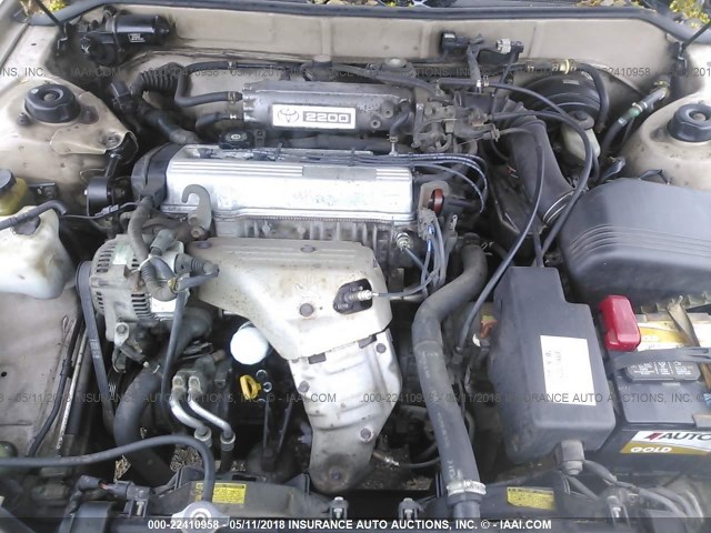 4T1BG12K1TU813266 - 1996 TOYOTA CAMRY DX/LE/XLE თაფლისფერი ფოტო 10