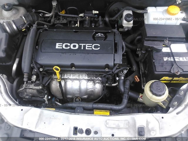 KL1TD66E59B330474 - 2009 CHEVROLET AVEO LS/LT 银色 照片 10