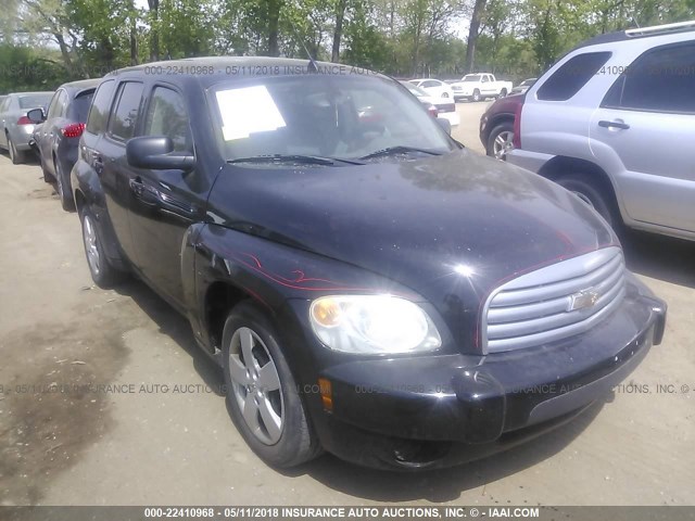 3GNCA13D78S699170 - 2008 CHEVROLET HHR LS შავი ფოტო 1