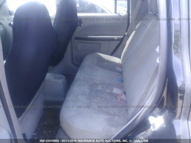 3GNCA13D78S699170 - 2008 CHEVROLET HHR LS შავი ფოტო 8