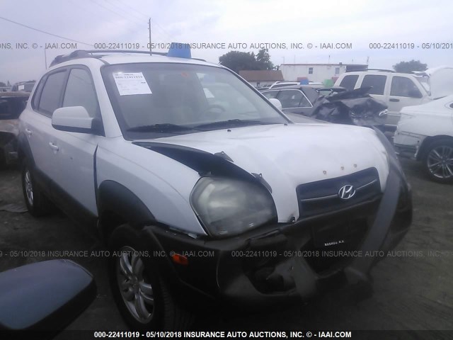 KM8JN12D26U439192 - 2006 HYUNDAI TUCSON GLS/LIMITED 白色 照片 1