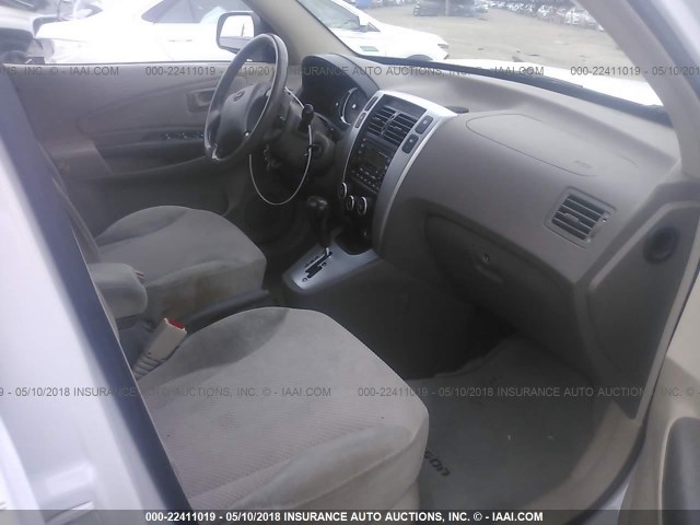 KM8JN12D26U439192 - 2006 HYUNDAI TUCSON GLS/LIMITED 白色 照片 5