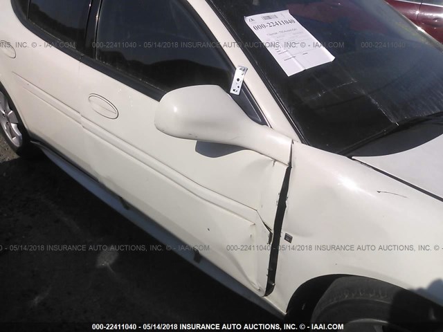 2G2WP552061202335 - 2006 PONTIAC GRAND PRIX თეთრი ფოტო 6