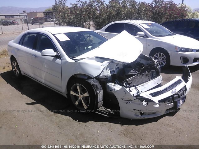 1G1ZC5E01CF133154 - 2012 CHEVROLET MALIBU 1LT 白色 照片 1