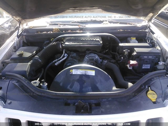 1J4GR48K75C614867 - 2005 JEEP GRAND CHEROKEE LAREDO/COLUMBIA/FREEDOM 白色 照片 10