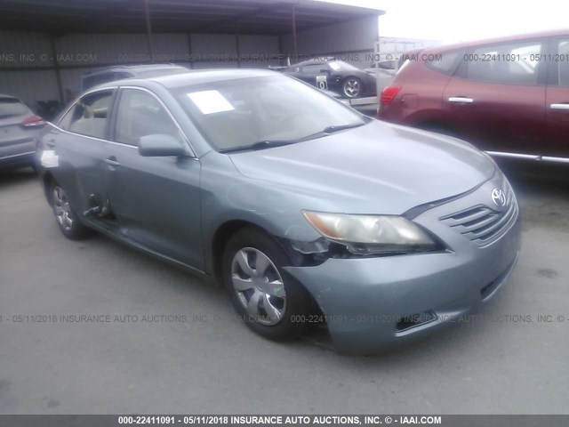 4T1BE46K47U514362 - 2007 TOYOTA CAMRY NEW GENERATION CE/LE/XLE/SE GREEN photo 1