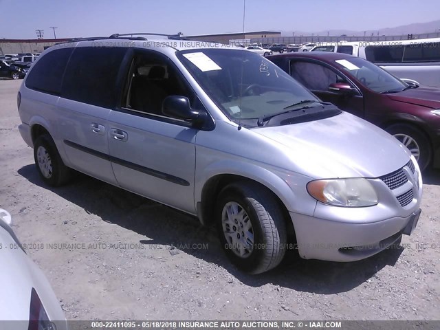 2D4GP44313R199126 - 2003 DODGE GRAND CARAVAN SPORT SILVER photo 1