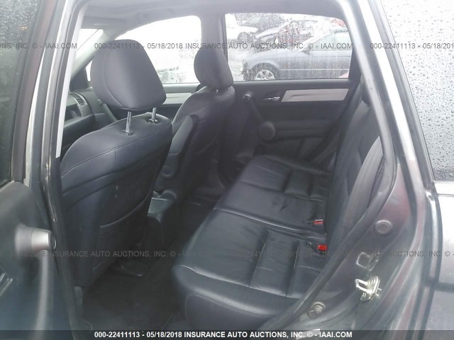 5J6RE4H78BL107939 - 2011 HONDA CR-V EXL GRAY photo 8