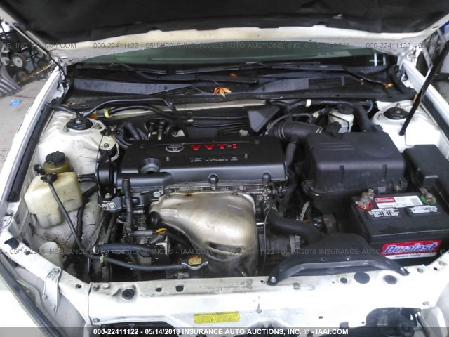 4T1BE32K13U178695 - 2003 TOYOTA CAMRY LE/XLE/SE Ақ фото 10