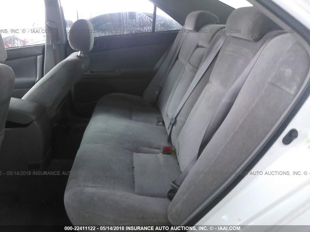 4T1BE32K13U178695 - 2003 TOYOTA CAMRY LE/XLE/SE Ақ фото 8