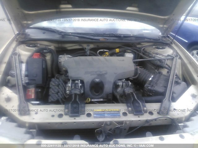 2G4WB52K841360803 - 2004 BUICK REGAL LS 金色 照片 10