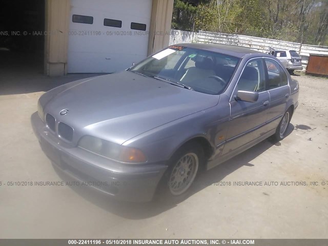 WBADD6329VBW05066 - 1997 BMW 528 I AUTOMATIC SILVER photo 2