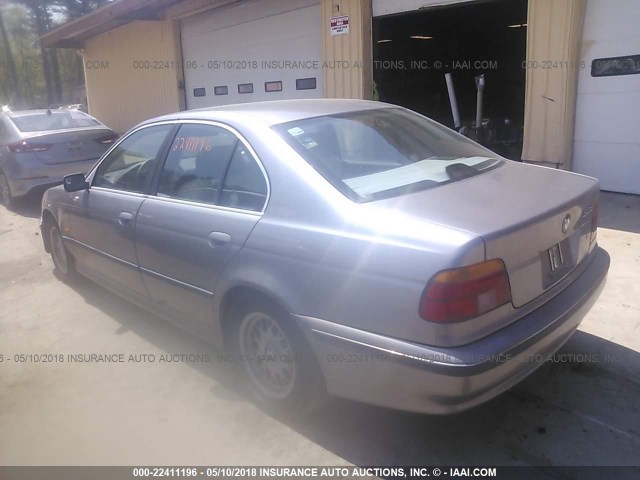 WBADD6329VBW05066 - 1997 BMW 528 I AUTOMATIC SILVER photo 3