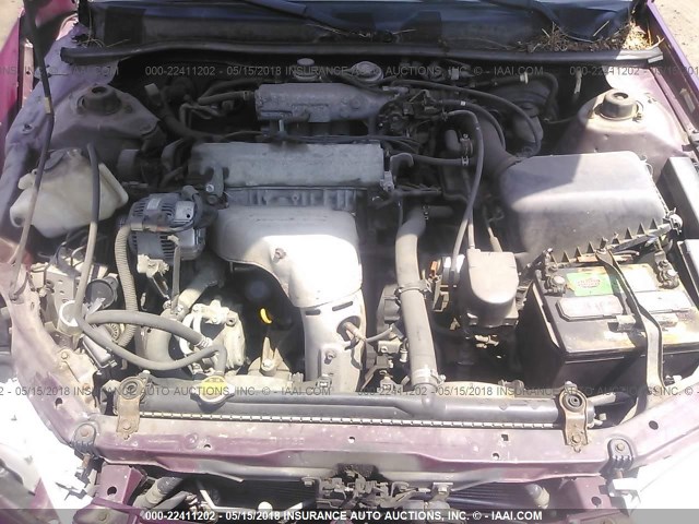 4T1BG22K5VU063945 - 1997 TOYOTA CAMRY CE/LE/XLE 红色 照片 10