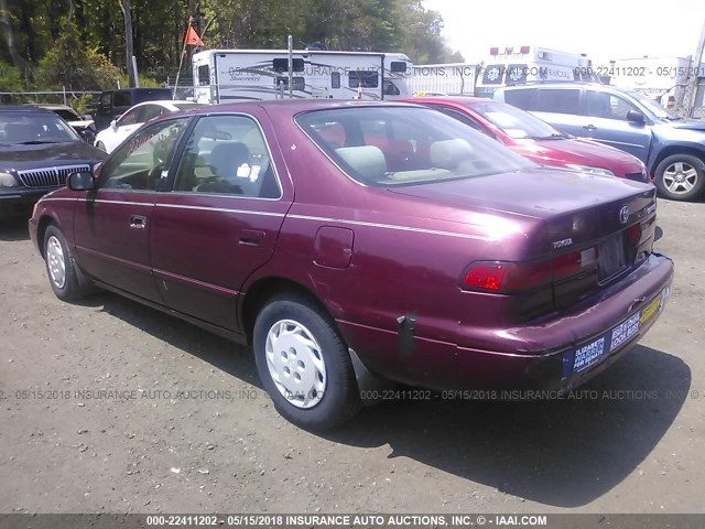 4T1BG22K5VU063945 - 1997 TOYOTA CAMRY CE/LE/XLE 红色 照片 3