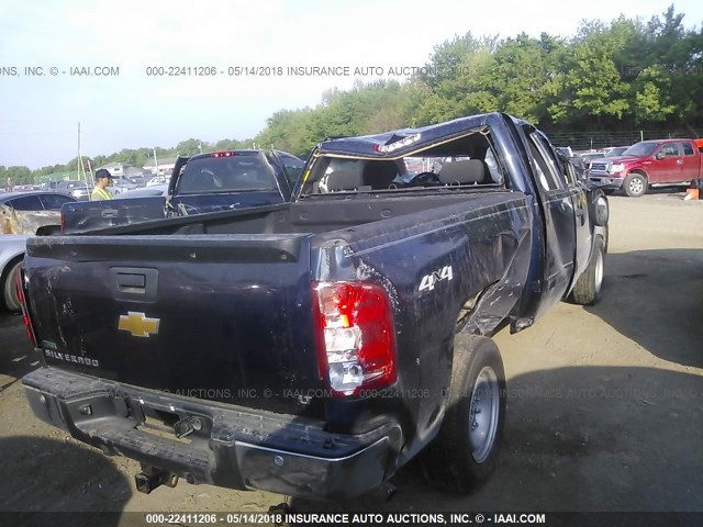 1GCSKSE31AZ268361 - 2010 CHEVROLET SILVERADO K1500 LT BLUE photo 6